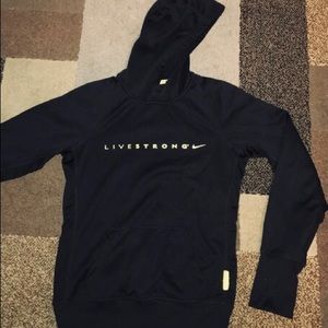 Nike livestrong therma fit hoodie